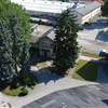 pogled proti SV. Tu je nekoč stal Gasilski dom v bodoče pa bo tu verjetno glavni vhod v Muzej in do objektov, kjer trenutno domuje ŽGP